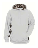 Badger Youth Digital Camo Colorblock Performance Fleece Hooded Sweatshirt 2464