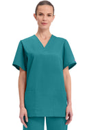 Cherokee Unisex V-Neck Top. Item 4876 in CK WW ORIGINALS Collection. Live Chat for Bulk Discounts.