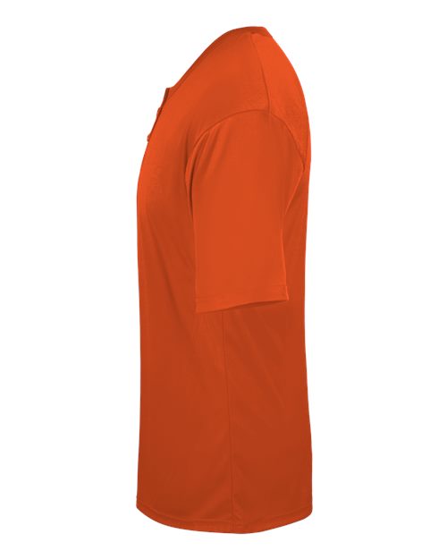 Alleson Athletic B-Core Placket Jersey 7930 - Burnt Orange
