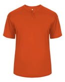 Alleson Athletic B-Core Placket Jersey 7930 - Burnt Orange