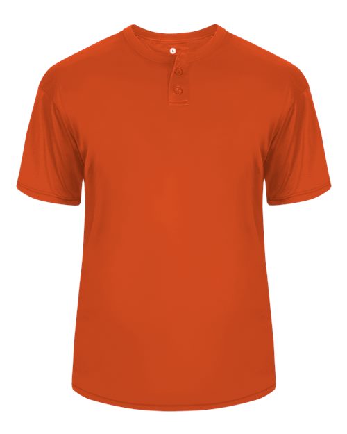 Alleson Athletic B-Core Placket Jersey 7930 - Burnt Orange