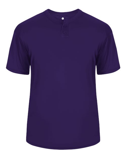 Alleson Athletic B-Core Placket Jersey 7930 - Purple