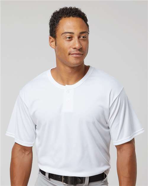 Alleson Athletic B-Core Placket Jersey 7930 - White