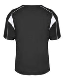 Alleson Athletic B-Core Pro Placket Jersey 7937 - Black/ White