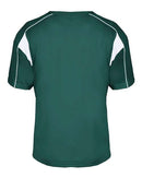 Alleson Athletic B-Core Pro Placket Jersey 7937 - Forest/ White