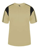 Alleson Athletic B-Core Pro Placket Jersey 7937 - Vegas Gold/ Black