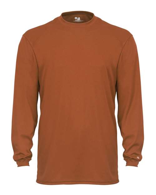 Badger B-Core Long Sleeve T-Shirt 4104 - Texas Orange