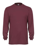 Badger B-Core Long Sleeve T-Shirt 4104 - Cardinal