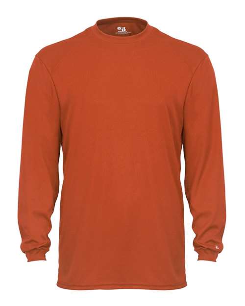 Badger B-Core Long Sleeve T-Shirt 4104 - Burnt Orange