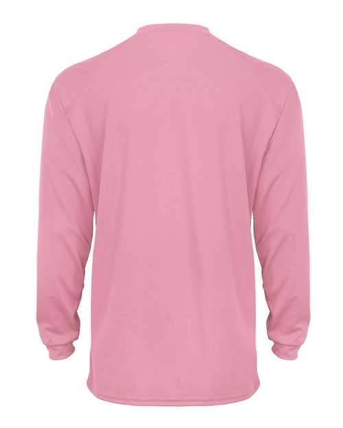 Badger B-Core Long Sleeve T-Shirt 4104 - Pink