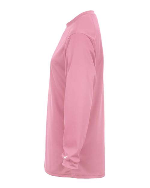 Badger B-Core Long Sleeve T-Shirt 4104 - Pink