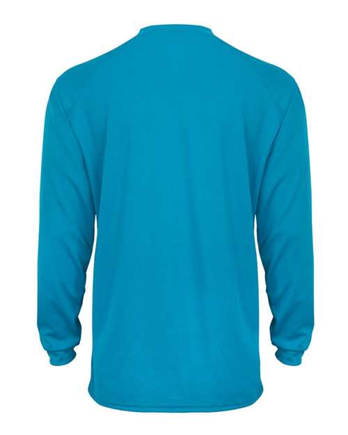 Badger B-Core Long Sleeve T-Shirt 4104 - Electric Blue