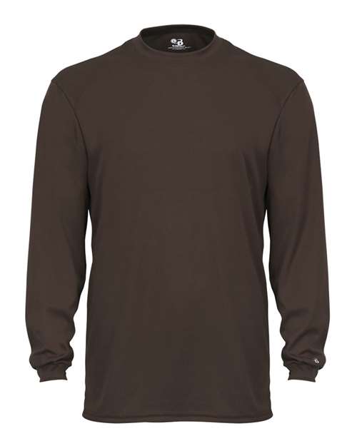 Badger B-Core Long Sleeve T-Shirt 4104 - Brown