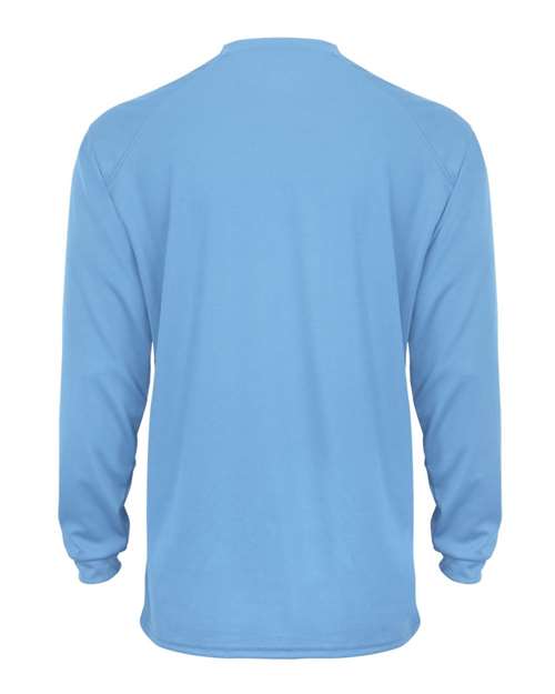 Badger B-Core Long Sleeve T-Shirt 4104 - Columbia Blue