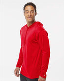 Badger B-Core Hooded Long Sleeve T-Shirt 4105 - Red