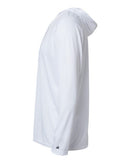 Badger B-Core Hooded Long Sleeve T-Shirt 4105 - White