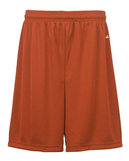 Badger B-Core 9" Shorts 4109 - Burnt Orange
