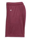 Badger Women's B-Core 5" Inseam Shorts 4116 - Cardinal