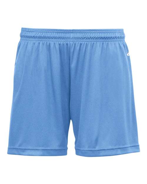 Badger Women's B-Core 5" Inseam Shorts 4116 - Columbia Blue