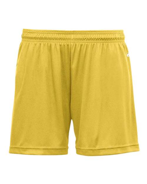 Badger Women's B-Core 5" Inseam Shorts 4116 - Gold