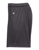 Badger Women's B-Core 5" Inseam Shorts 4116 - Graphite
