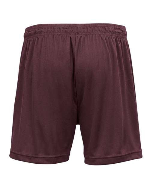 Badger Women's B-Core 5" Inseam Shorts 4116 - Maroon