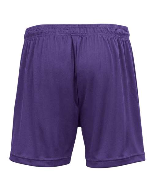 Badger Women's B-Core 5" Inseam Shorts 4116 - Purple