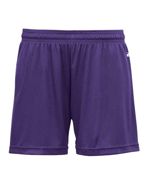 Badger Women's B-Core 5" Inseam Shorts 4116 - Purple