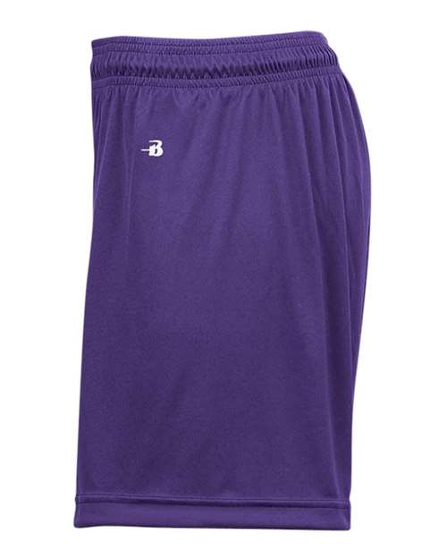 Badger Women's B-Core 5" Inseam Shorts 4116 - Purple
