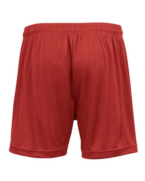 Badger Women's B-Core 5" Inseam Shorts 4116 - Red
