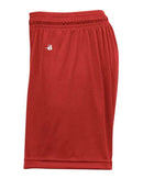 Badger Women's B-Core 5" Inseam Shorts 4116 - Red