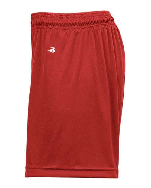 Badger Women's B-Core 5" Inseam Shorts 4116 - Red