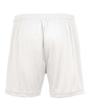 Badger Women's B-Core 5" Inseam Shorts 4116 - White