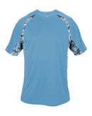 Badger Hook Digital T-Shirt 4140 - Columbia Blue/ Columbia Blue