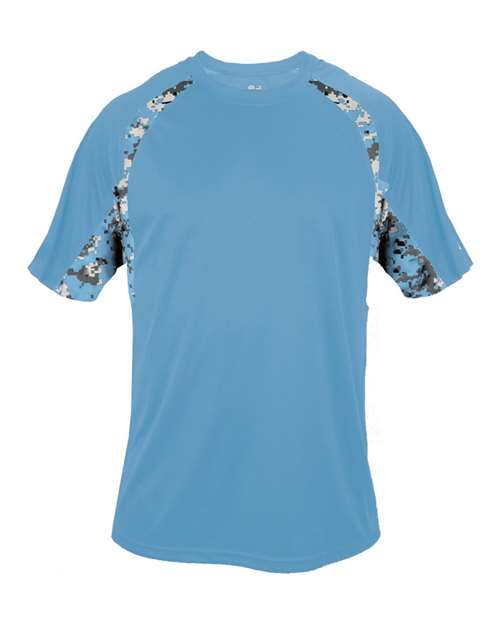Badger Hook Digital T-Shirt 4140 - Columbia Blue/ Columbia Blue