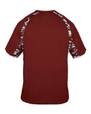 Badger Hook Digital T-Shirt 4140 - Cardinal/ Cardinal Digital