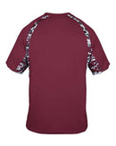 Badger Hook Digital T-Shirt 4140 - Maroon/ Maroon Digital
