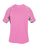 Badger Hook Digital T-Shirt 4140 - Pink/ Pink Digital