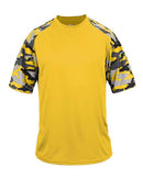 Badger Camo Sport T-Shirt 4141 - Gold/ Gold Camo