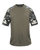 Badger Camo Sport T-Shirt 4141 - OD Green/ OD Green Camo