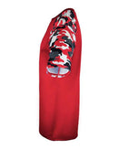 Badger Camo Sport T-Shirt 4141 - Red/ Red Camo