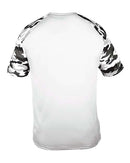Badger Camo Sport T-Shirt 4141 - White/ White Camo