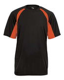 Badger B-Core Hook T-Shirt 4144 - Black/ Burnt Orange