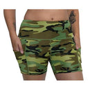 Rothco Womens Camo Workout Performance Legging Shorts. Item