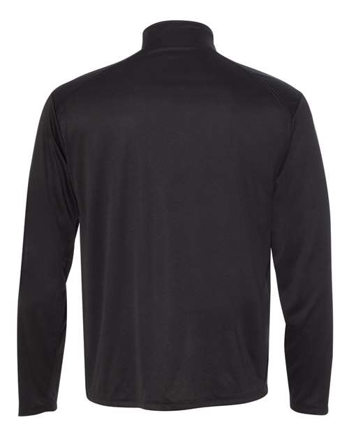 Badger B-Core Quarter-Zip Pullover 4102 - Black/ Graphite