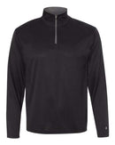 Badger B-Core Quarter-Zip Pullover 4102 - Black/ Graphite
