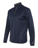 Badger B-Core Quarter-Zip Pullover 4102 - Navy/ Graphite
