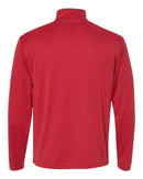 Badger B-Core Quarter-Zip Pullover 4102 - Red/ Graphite