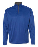 Badger B-Core Quarter-Zip Pullover 4102 - Royal/ Graphite