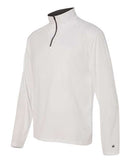Badger B-Core Quarter-Zip Pullover 4102 - White/ Graphite